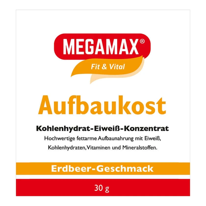 MEGAMAX STRAWBERRY VOEDING 30 g