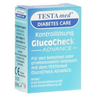 Testamed Glucocheck Advance controlevloeistof 4 ml