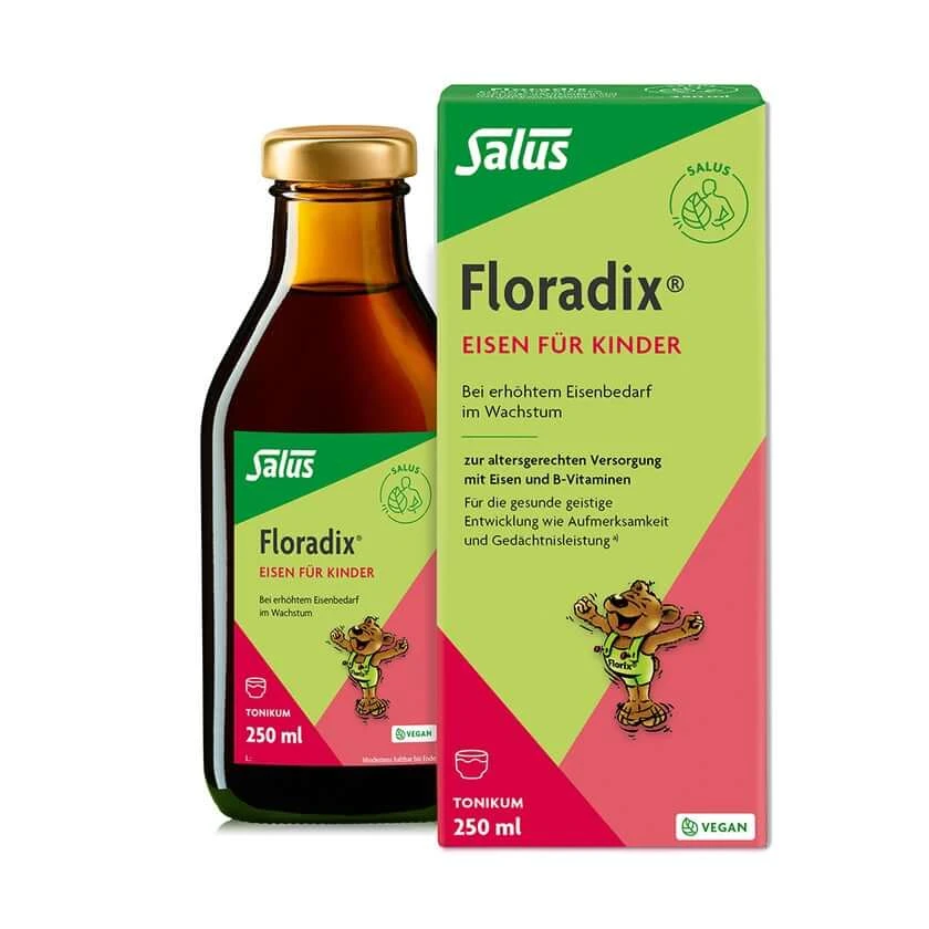 Floradix ijzer voor kinderen 250 ml
