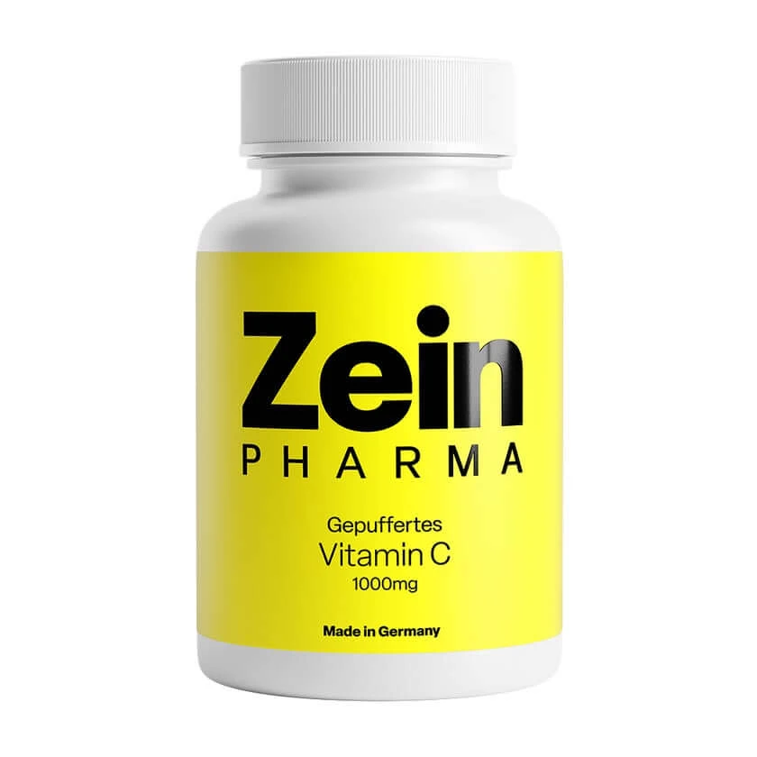 Vitamine C-capsules 1000 mg gebufferd 120 stuks.
