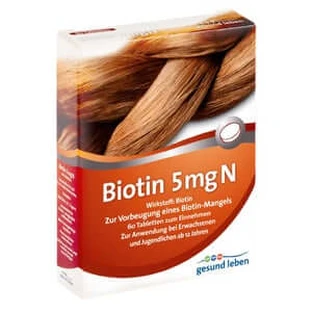 Healthy Living Biotina 5 mg N Comprimidos 60 St