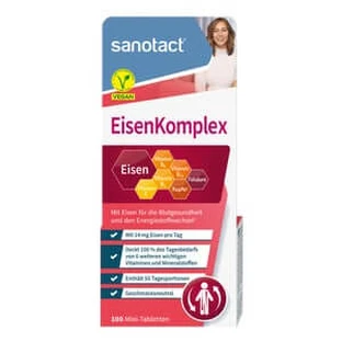 sanotact Eisen Komplex Mini-Tabletten 100 St