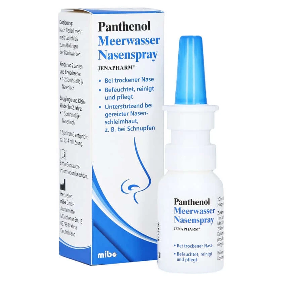 Panthenol zeewater neusspray JPH 20 ml