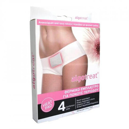 Patches against menstrual pain, 4 pieces, Algotreat