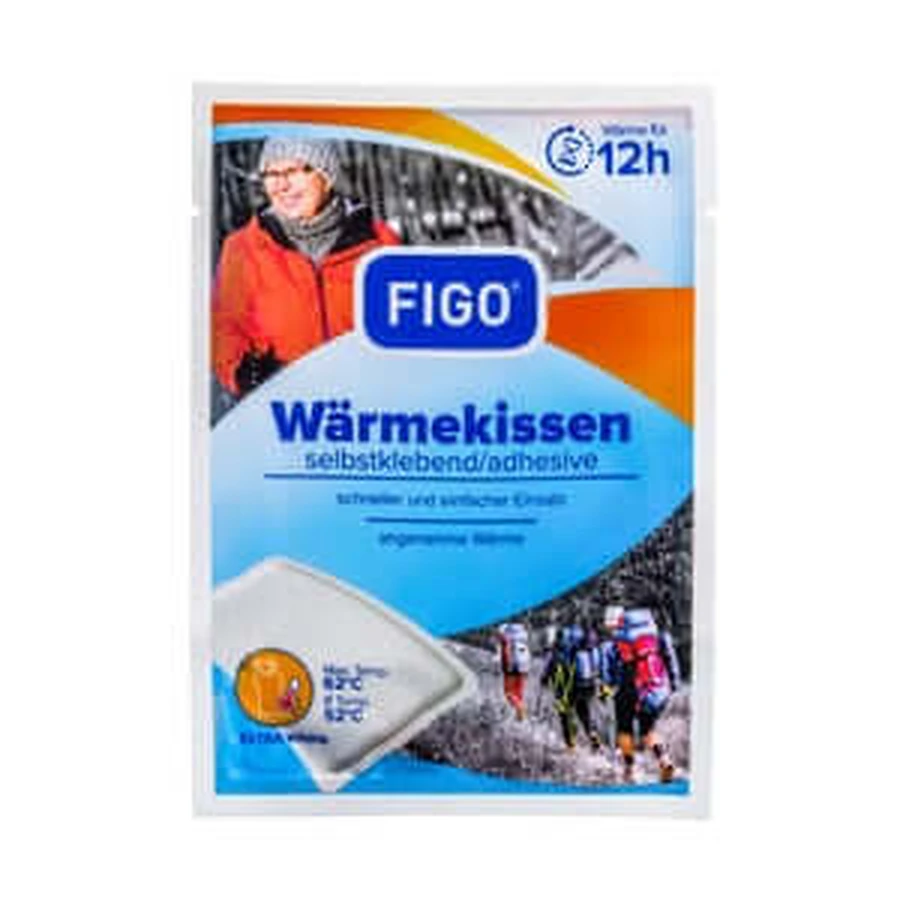 Almohadilla eléctrica FIGO 12 h autoadhesiva 1 ud.