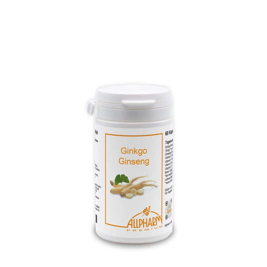 Ginkgo+ginseng Premium Capsules 60 Capsules