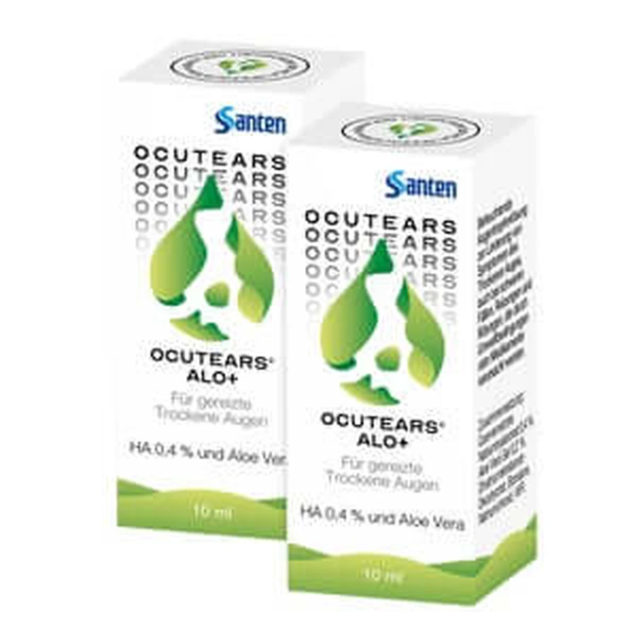 Ocutears Alo+ eye drops set 2X10 ml