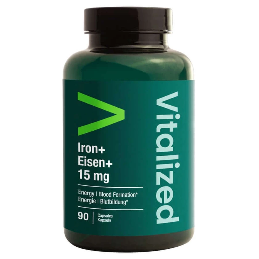 Vitalized Iron+/iron+ 15 Mg kapsułki 90 kapsułek: ceny i cechy