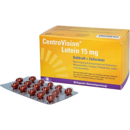 CentroVision Luteïne 15 mg 90 St
