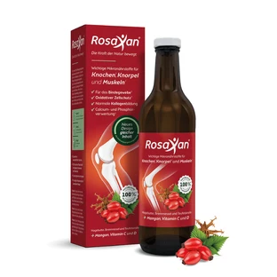Rosaxan vloeistof+vitamine D tabletten 20 S 750 ml