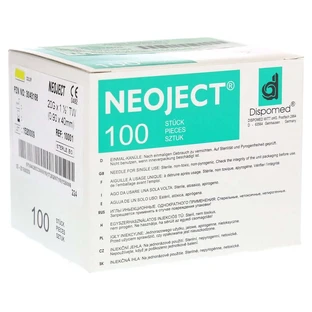 Cannulas Disposable Neoject size 1 0.9x40 mm 100 pcs.