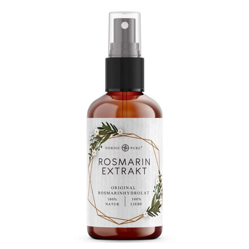Nordic Pure Rozemarijnextract (Rozemarijn hydrolaat) 100 ml