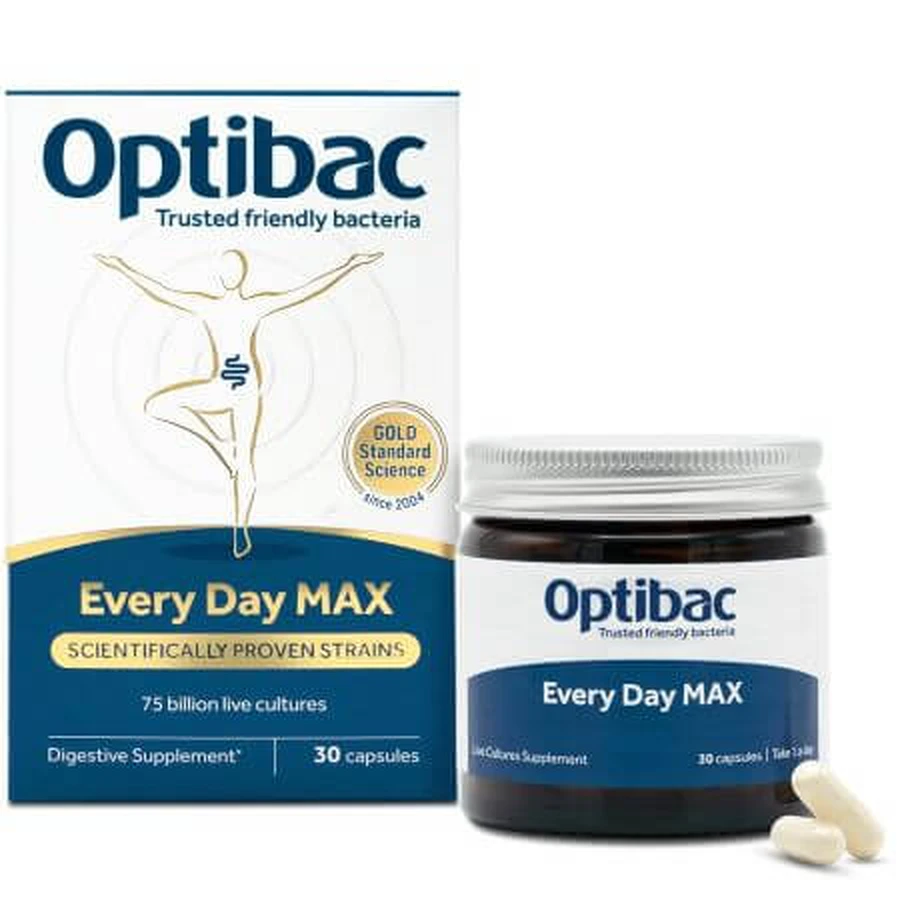 Probiotikum Every Day Max, 30 Kapseln, OptiBac