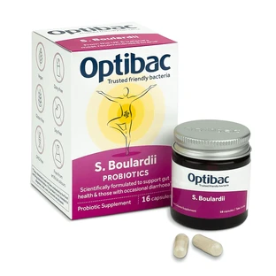 Probiotic Saccharomyces Boulardii, 16 capsules, OptiBac