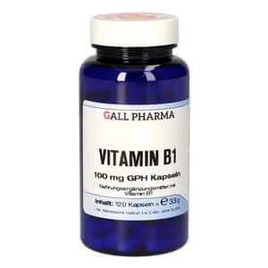 Vitamine B1 100 mg GPH Capsules 120 Capsules
