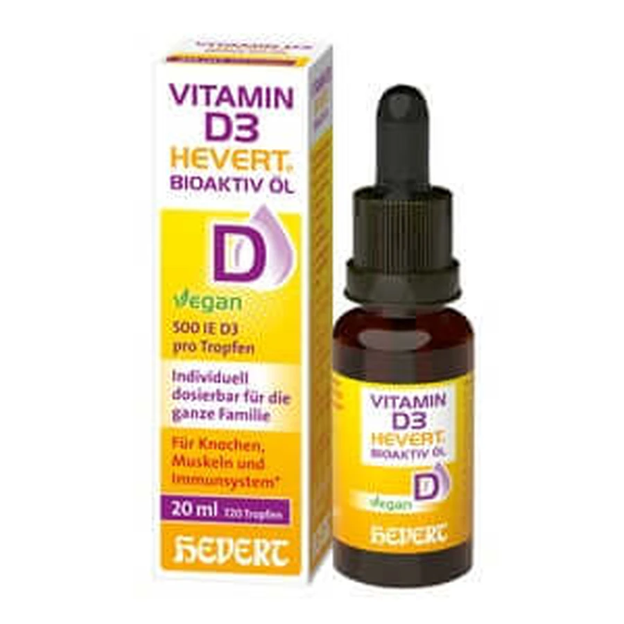 Vitamina D3 Hevert Bioactive Oil 20 ml