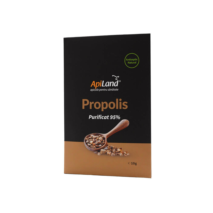 Raw propolis 95% purity, 10 g, Apiland