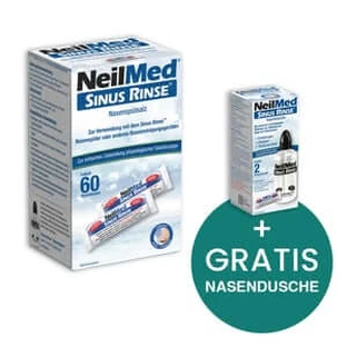 SinusRinse sel de rinçage nasal 60X2.4 g
