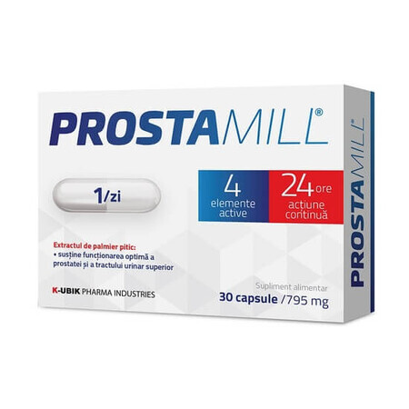 Prostamill, 30 cápsulas, K-UBIK Pharma