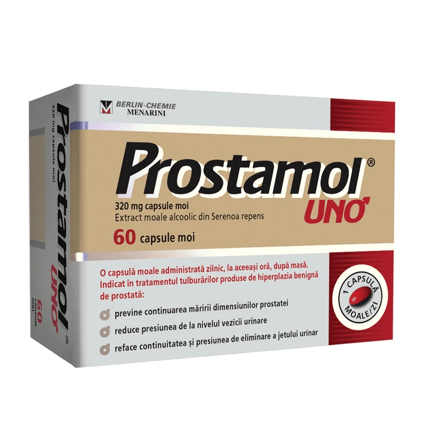 Prostamol Uno, 60 Kapseln, Berlin-Chemie Ag