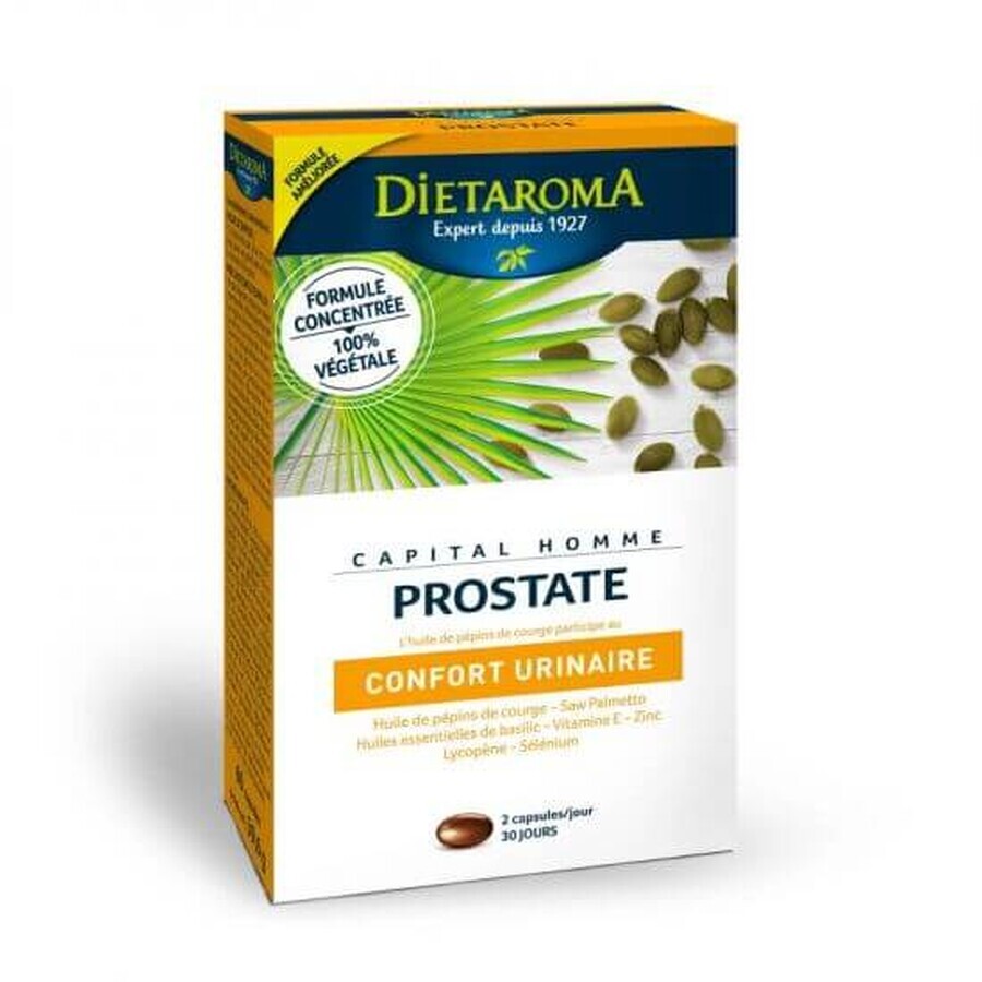 Prostaat Capital Homme, 60 capsules, Dietaroma