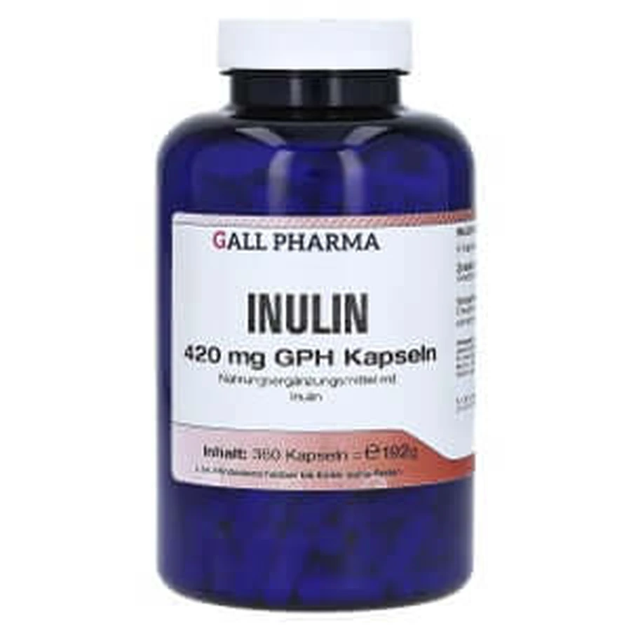 Inulina 420 mg GPH Cápsulas 360 Cápsulas