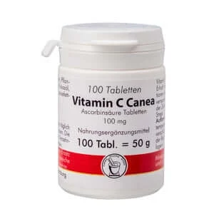 Ascorbinezuur 100 mg Canea 100 St