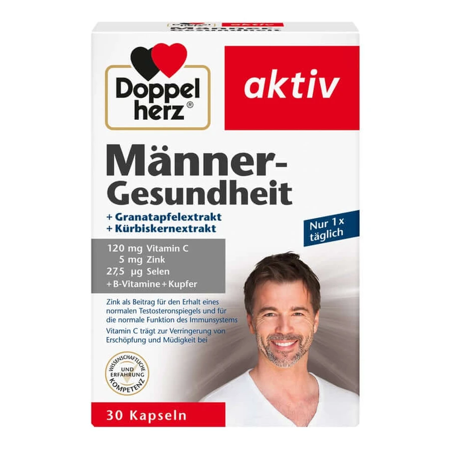 Doble Corazón Activo Salud Masculina 30 St