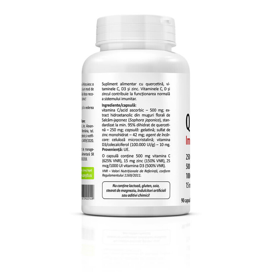 Quercetine Immune Complex, 90 gélules, Zenyth