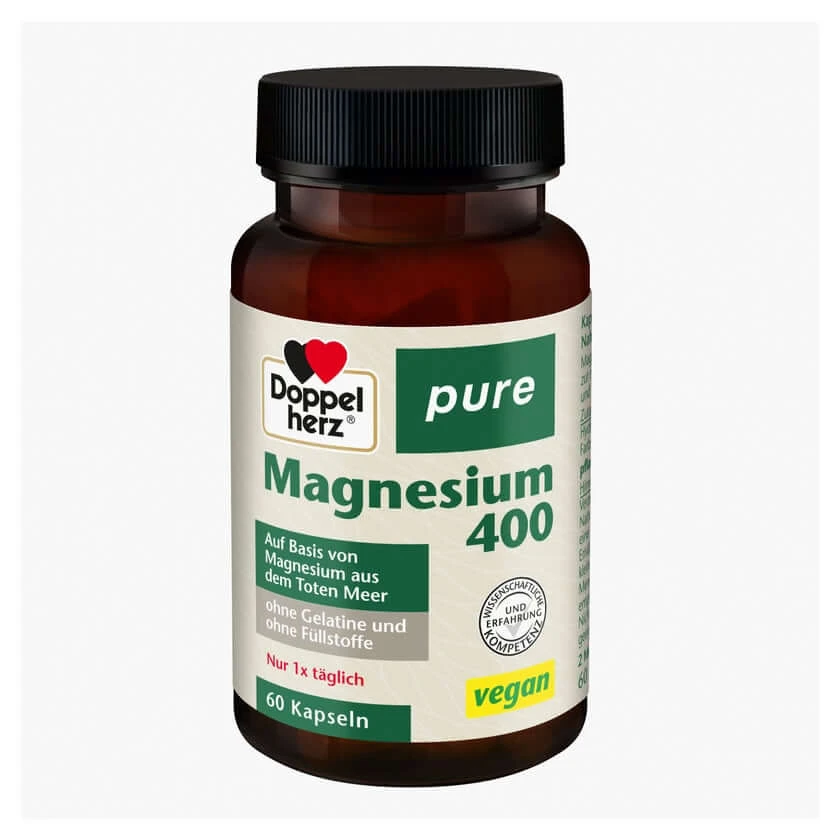 Doppelherz zuiver Magnesium 400 60 St
