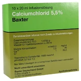 Calciumchlorid Lösung 5,5% Ampullen 10X20 ml