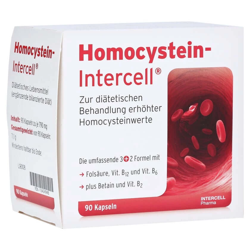 Homocysteïne-intercellulaire capsules 90 capsules