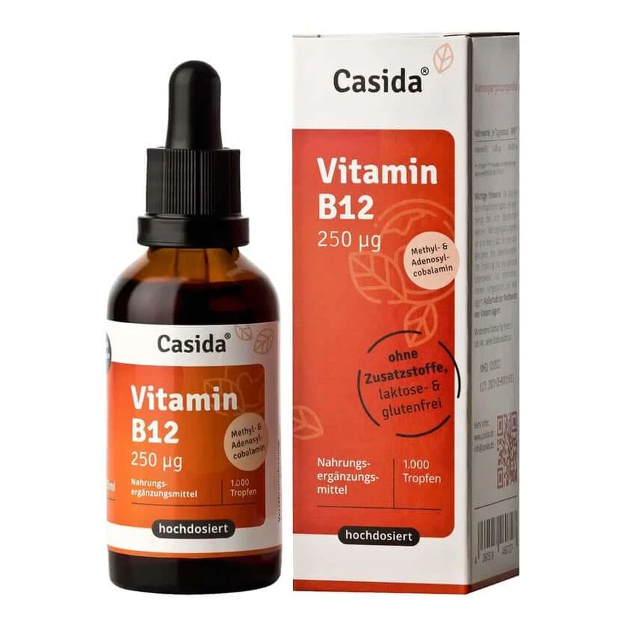 Vitamin B12 drops vegan 50 ml