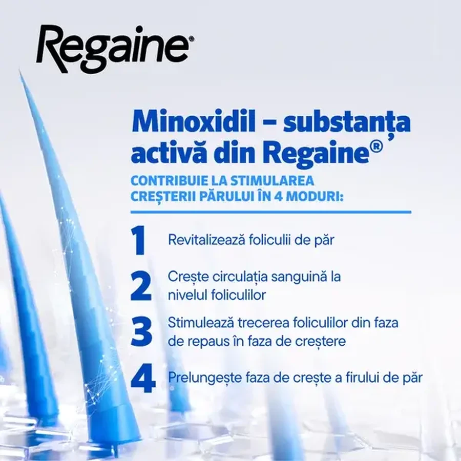 Regaine Mousse anti-chute pour hommes, 60 g, Johnson Johnson