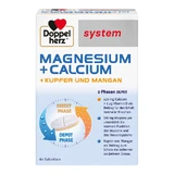 Doppelherz systeem Magnesium + Calcium + Koper + Mangaan 60 St