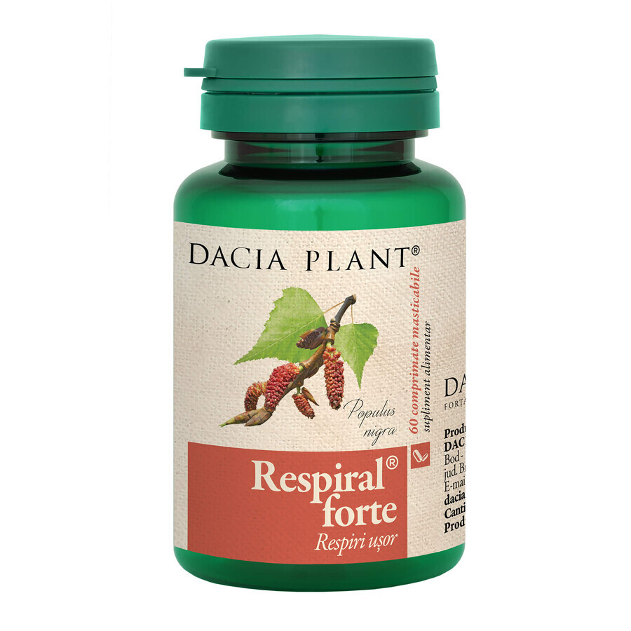 Respiral Forte, 60 tabletten, Dacia Plant