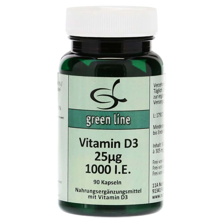 Vitamina D3 25 µg 1.000 U.I. Capsule 90 Capsule