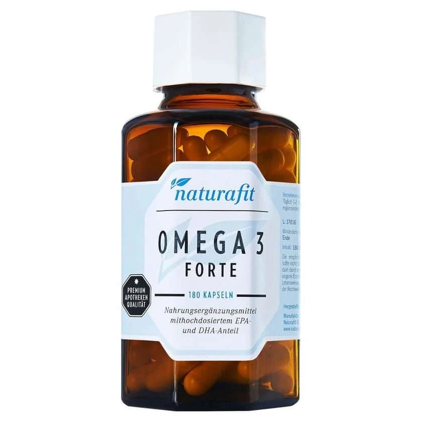 Naturafit Omega-3 Forte Capsules 180 Capsules