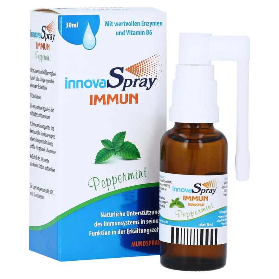 Innova Spray Immuun Pepermunt 30 ml