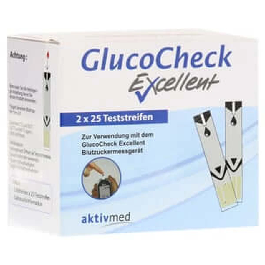 Glucocheck Excellent Teststreifen 50 St