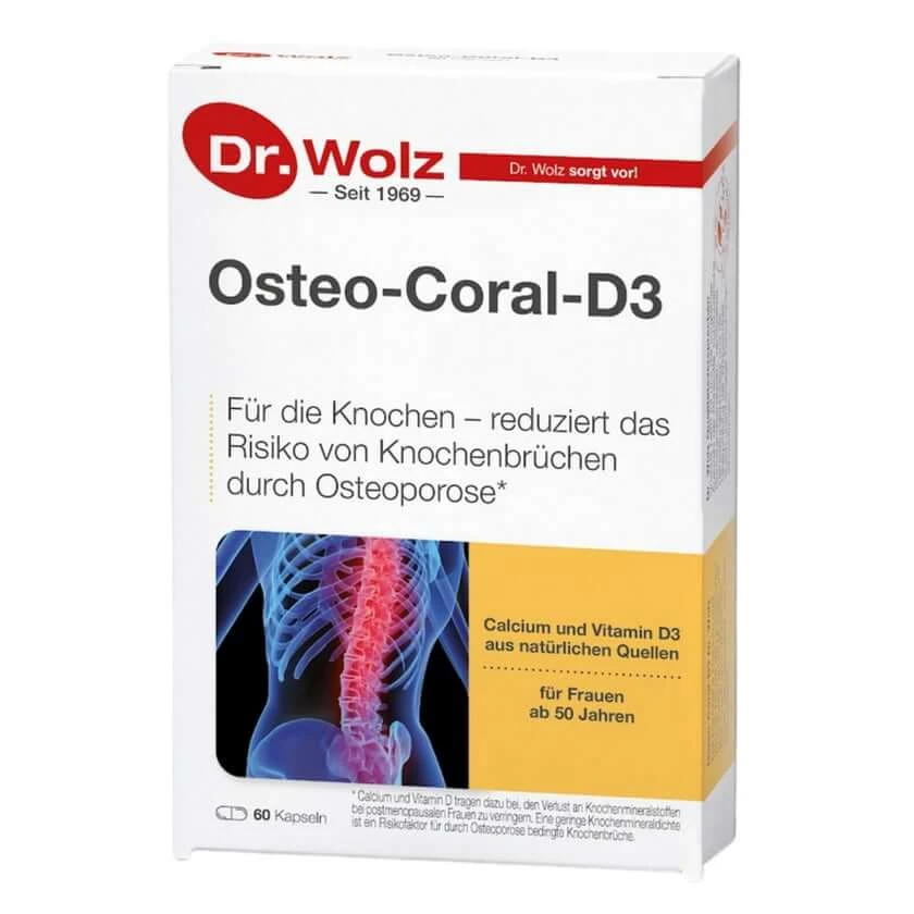 Osteo Koraal D3 Dr.Wolz Capsules 60 Capsules