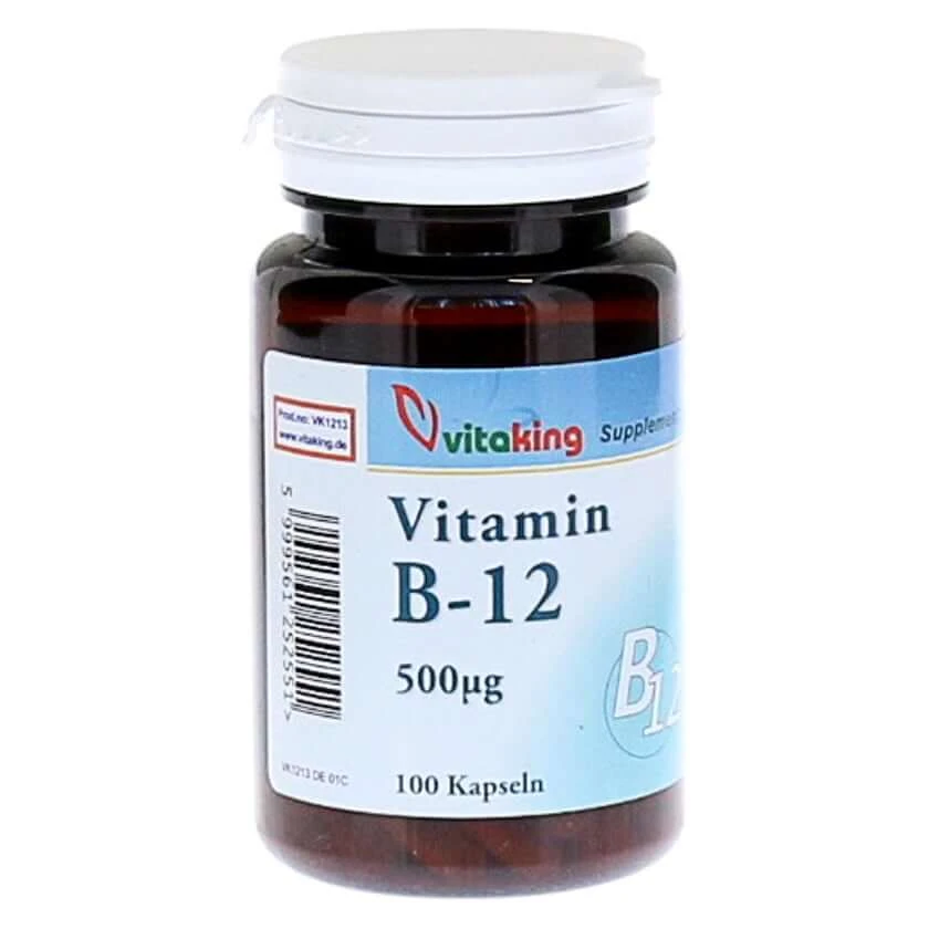 Vitamine B12 500 µg Capsules 100 Capsules