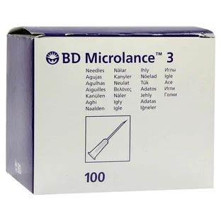 BD Microlance 3 cánula especial 16 G 1 1/2 100 uds.