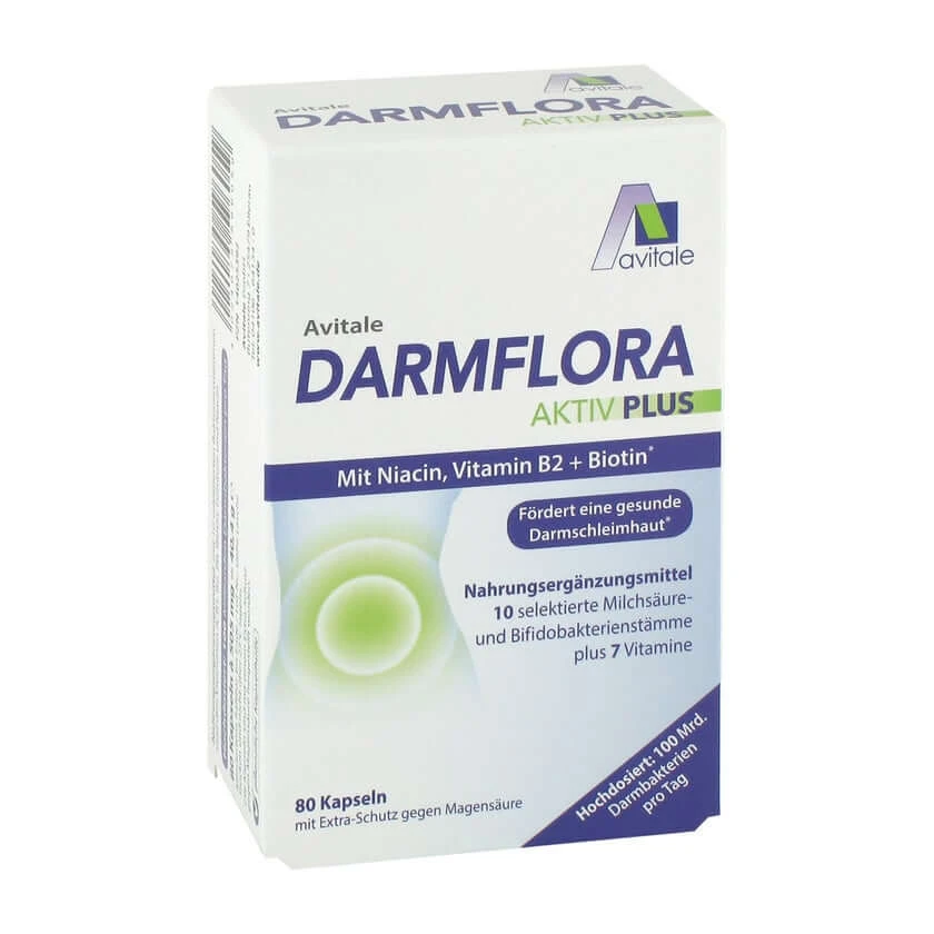 Avitale Darmflora Actief Plus 80 St