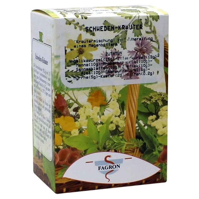 Zweedse kruidenthee - kruidenmelange voor het maken van een bitters 90.2 g