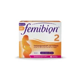 FEMIBION 2 PREGNANCY+STILL TIME zonder jodium, foliumzuur 2X60 stuks.