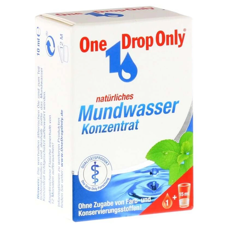 ONE DROP Único enjuague bucal natural concentrado 10 ml