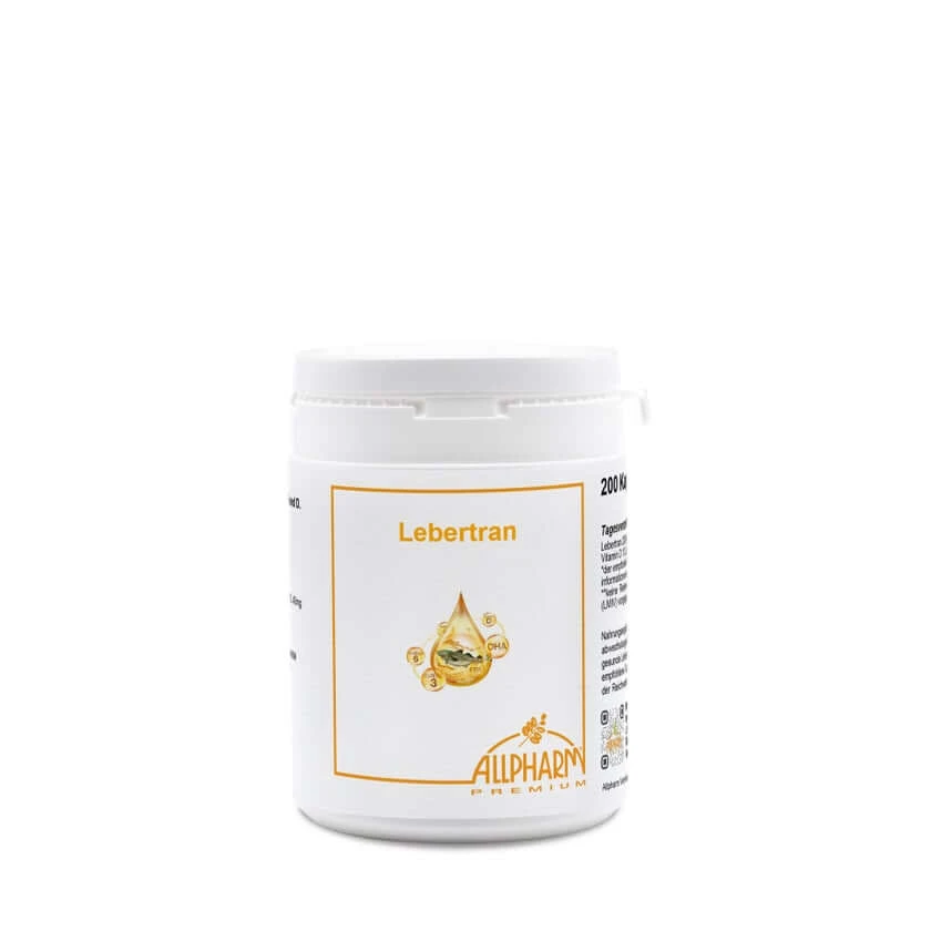 Levertraan capsules 500 mg 200 stuks