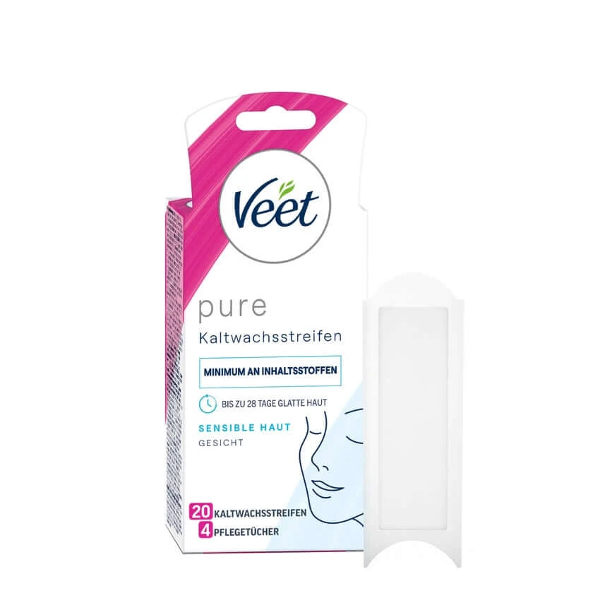 VEET koude wasstrips gezicht 20 stuks