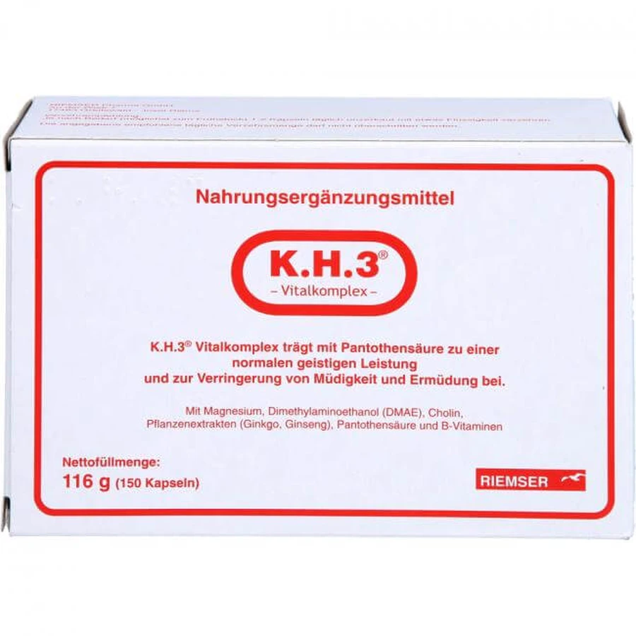 K.H.3 Vital Complex – 150 capsules